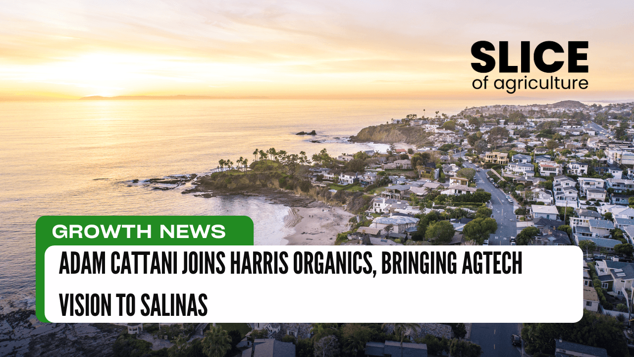 Adam Cattani Joins Harris Organics, Bringing AgTech Vision to Salinas