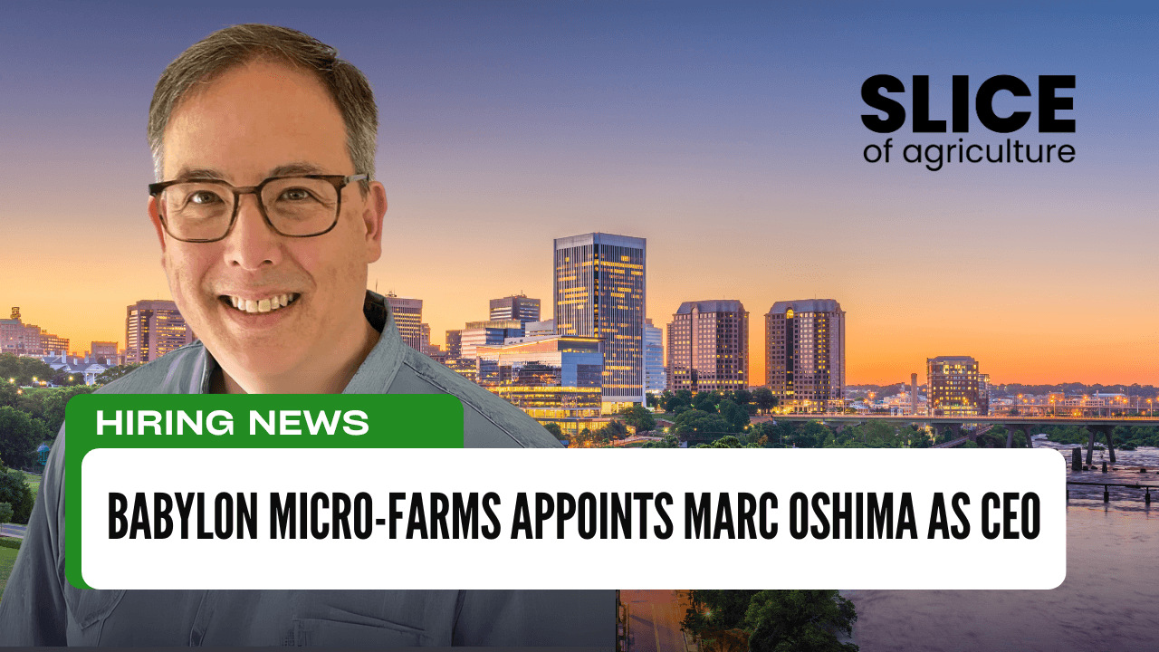 Babylon Micro-Farms Appoints Marc Oshima as CEO